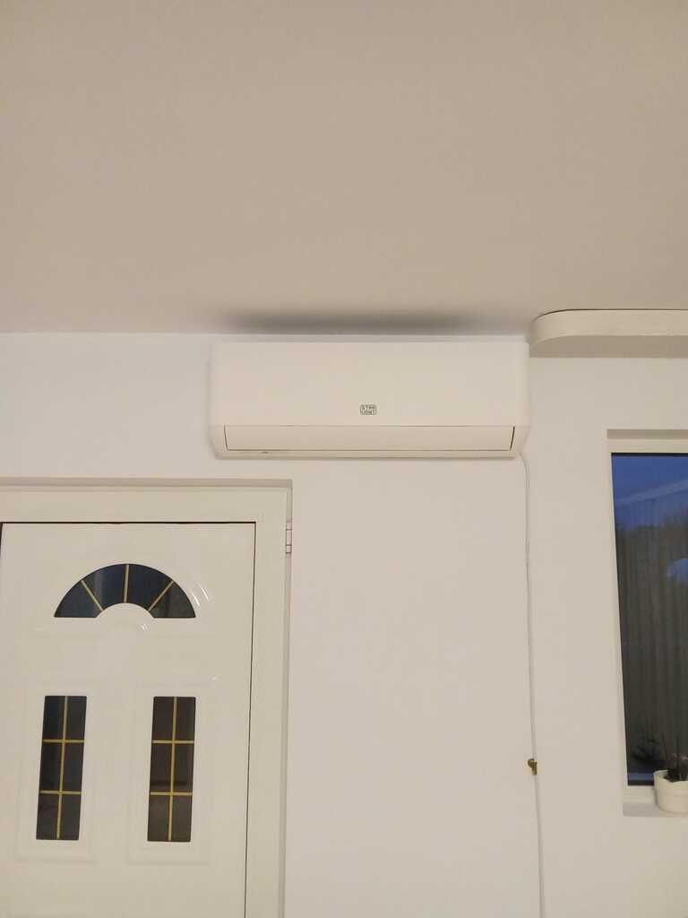 Montaj aer condiționat Star-Light unitate interioară.